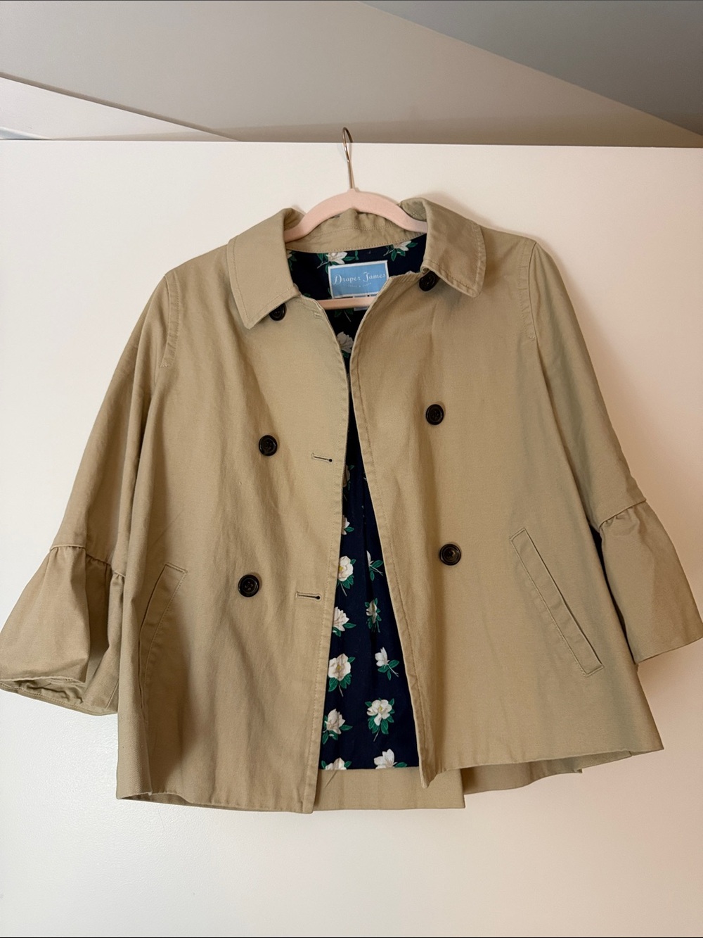Draper James Light Coat Sz 4 GUC